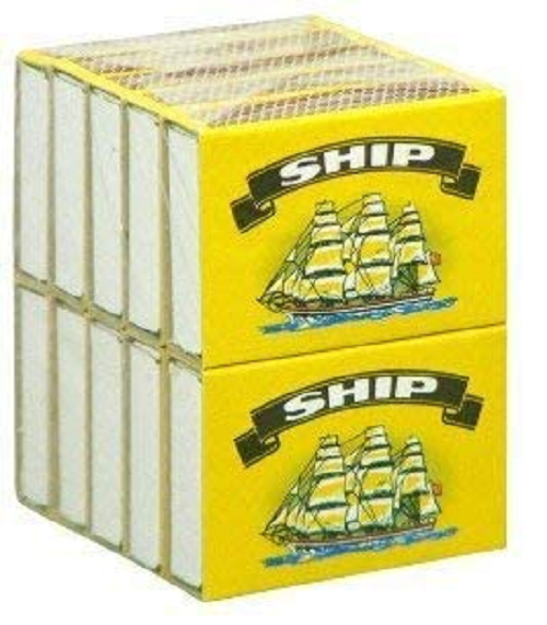 Ship Safety Match Box, No of Matchsticks Per Box: 40 at Rs 10/box in Ratlam