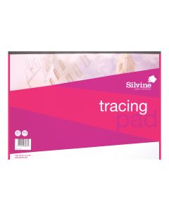 Silvine Tracing Paper A3 - 40 Sheets Pack of 6 [945154]