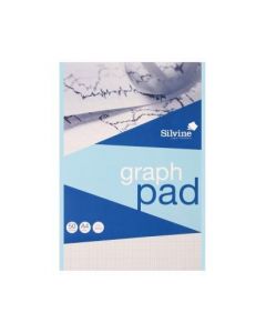 Silvine Graph Pad Pack of 12 [945155]