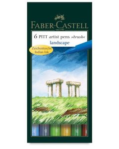 Pitt Artbrush Pens Pack of 6 Landscape [44642]