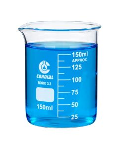 Beaker 3.3. Borosilicate Glass 150ml [0125]