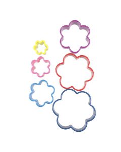 Flower Shaped Biscuit Cutters Pack of 2 [9780779]
