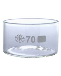 Crystallising Dish Borosilicate Glass 100ml 70 x 40mm [2169]