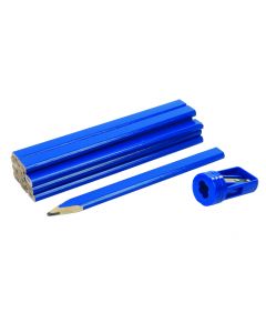 Carpenters Pencils & Sharpener Set [44704]