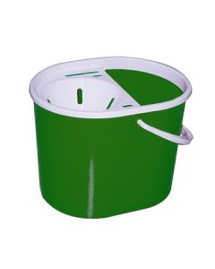 Mop Bucket Oval 15L Green [7107]