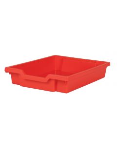 Gratnells Shallow Tray Flame Red F1 [0436]
