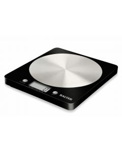 Salter Disc Electronic Kitchen Scale - Black [7230]