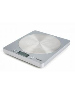 Salter Disc Electronic Kitchen Scale - Silver [7231]