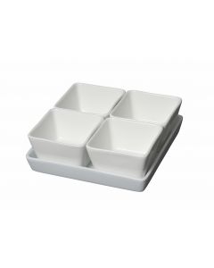 Genware Square Dish Pack of 6 17 x 17cm [777314]