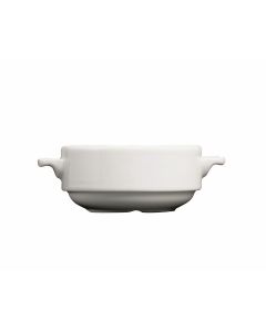 Genware Lugged Soup Bowls Pack of 6 25cl [777317]