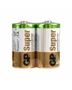 Batteries C 1.5V Pack of 2 Alkaline [4042]