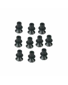 Miniature Pulleys Pack of 10 2mm Bore,12mm [4193]