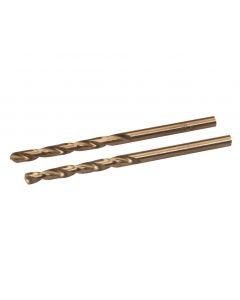 Cobalt Drill Bits Pack of 2 4.0mm [44915]