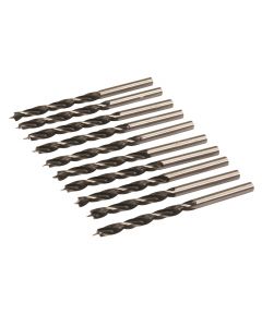 Lip & Spur Drill Bits Pack of 10 5mm [44955]