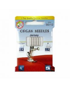 Organ Jersey 80-12 Needles Pack of 5 [45425]