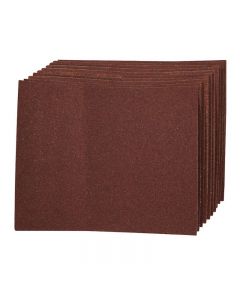Aluminium Oxide Hand Sheets Pack of 10 (60 Grit) [4720]