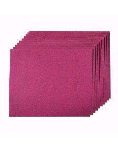 Aluminium Oxide Hand Sheets Pack of 10 (120 Grit) [4729]