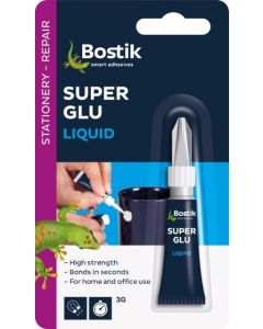 Bostik Super Glu 3g Tube Pack of 12 [94774]