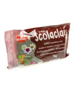 Air Drying Clay 1Kg Stone Pack of 4 [948490]