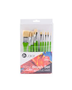 Oil Brushes Set of 10 [48527]