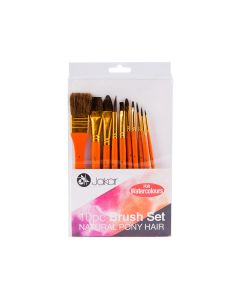 Watercolour Brushes Set of 10 [48528]