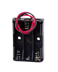 Battery Holder 3x AAA with 150mm Leads [48539]