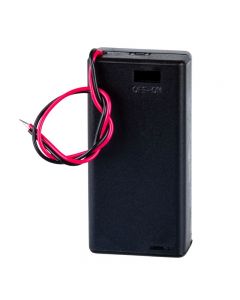 Battery Holder 2 x AA ABS Box Unswitched [48544]