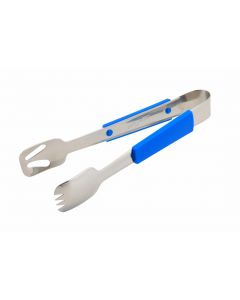 Genware Plastic Handle Buffet Tongs Blue [777605]
