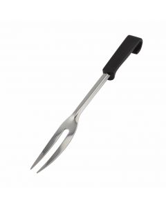 Genware Plastic Handle Carving Fork Black [777610]
