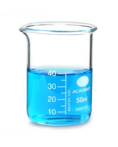 Academy 3.3. Boro. Glass Beakers Low Form 150ml Pk of 10 [98282]