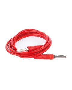 Connecting Lead Red 2x4mm Plugs 1000mm Pk of 10 [92978]