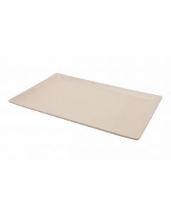 Luna Rect. Coupe Plate Pack of 6 30 x 20cm White  [777758]