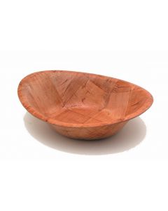 Oval Woven Wood Bowls 9" x 7" Singles [778093]