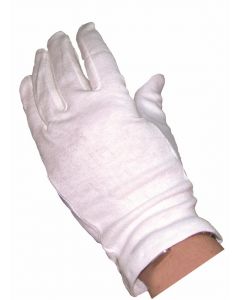 White Cotton Gloves (10 Pairs) [778105]