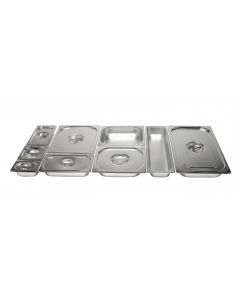 Stainless Steel Gastronorm Pan 1/3 - 200mm Deep [778119]