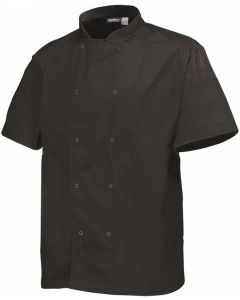 Stud Jacket (Short Sleeve) Black L Size [778453]