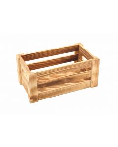 Wooden Crate Rustic Finish 27 x 16 x 12cm [778891]