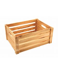 Wooden Crate Rustic Finish 41 x 30 x 18cm [778893]