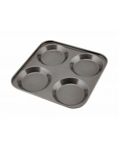 Carbon Steel Non Stick 4 Cup Yorkshire Pudding Tray [778908]