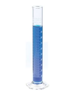 Academy Measuring Cylinder Hex. Base 25ml [3001]