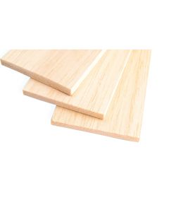 Balsa Wood Pack of 3 Thick Sheets 100mm [44732]