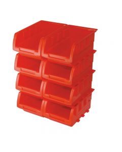 Stacking Boxes Set 165 x 105 x 75mm 8 Piece Pk of 2 [94925]