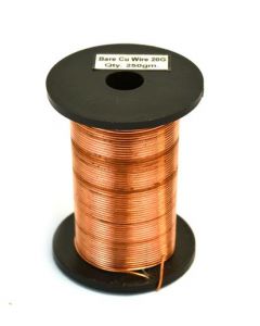 Wire, Bare Copper 0.71Dia 22 swg 250g Reel [1216]