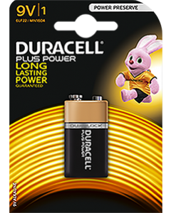 Batteries 9V Duracell [2125]