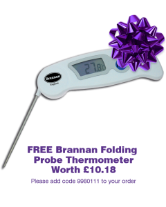 Folding Probe Thermometer - Brannan FREE GIFT [9980111]
