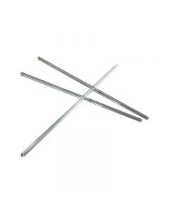 Stirring Rods Pack of 12 x 200mm Boro. Glass [0237]