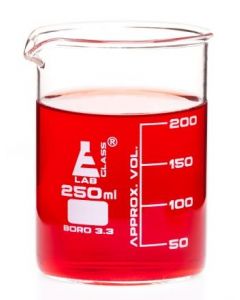 Labglass Beaker Low Form Borosilicate Glass 500ml [2589]