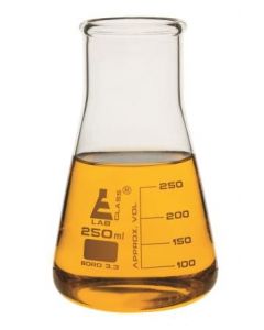 Labglass Conical Flask 100ml, Wide Neck [2681]