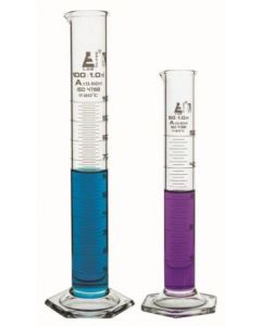 Labglass Measuring Cylinder 5ml Class-A, Hex. Base [2612]