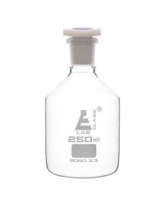Labglass Reagent Bottle 60ml 14/23 Plastic Stopper Pk of 6  [80086]